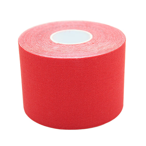 Kinesiology Tape By COMOmed Water Resistant Uncut Sports Tape Latex Free(Red)