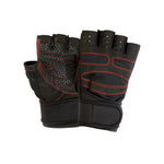 COHESIVE Running Gloves with Wrist Wrap - Perfect For Long-distance Running,Weight Lifting,Biking,Training,Rowing