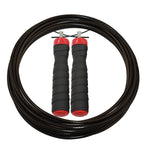 Jump rope - Anti Skid Handle & 2 Adjustable Cable Rope - Burn Body Fat Work Out For WOD,MMA,Boxing